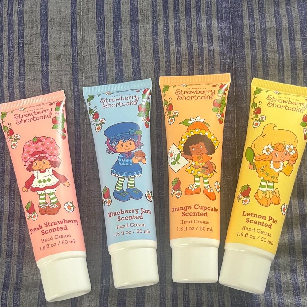 Kids Scented Hand Creams - Pink, Blue, Orange, Yellow